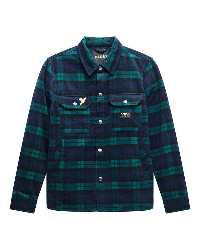 DEUS EX MACHINA MAXWELL CHECK SHIRT