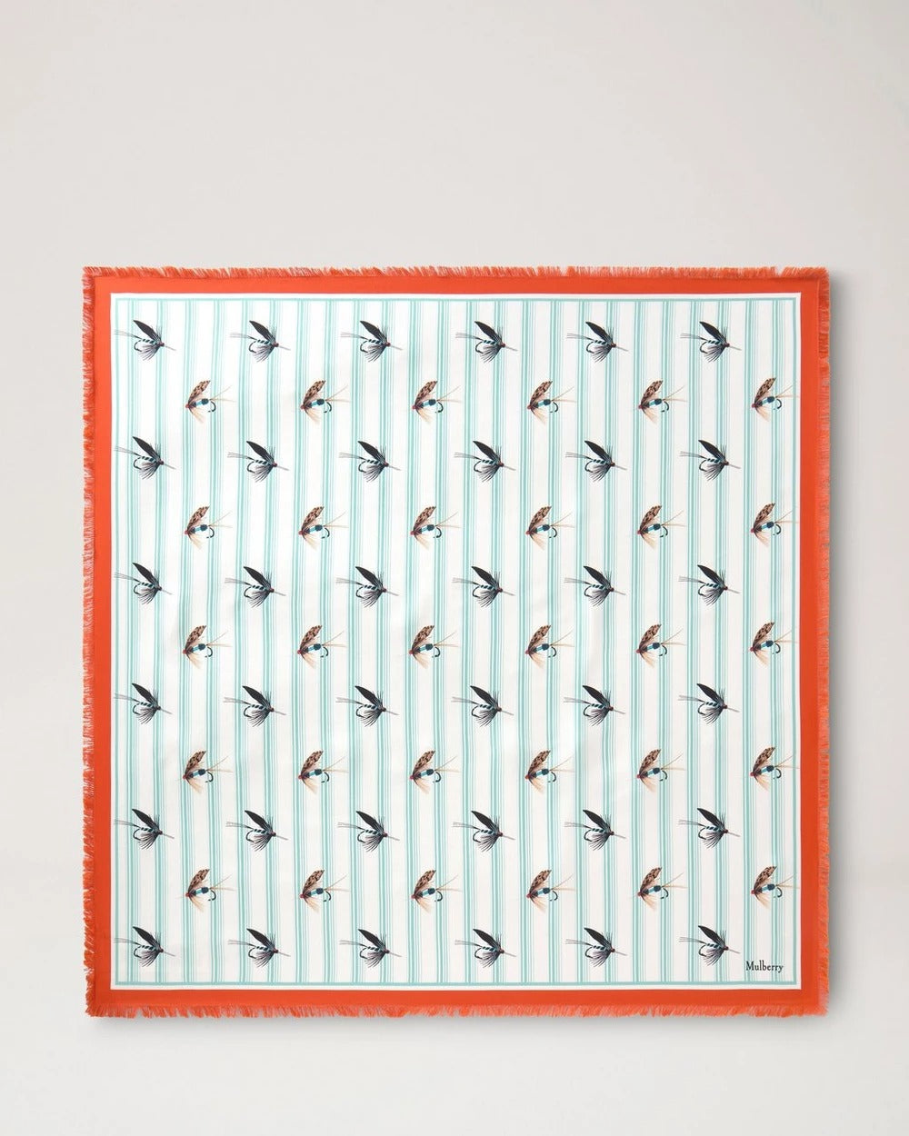 MULBERRY FEATHER LURE SCARF