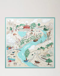 MULBERRY TOWN & COUNTRY SCARF