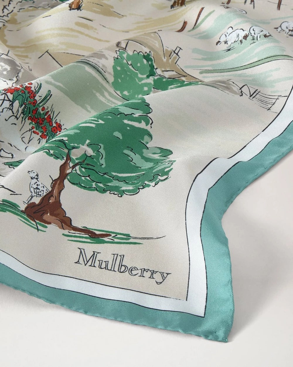MULBERRY TOWN & COUNTRY SCARF