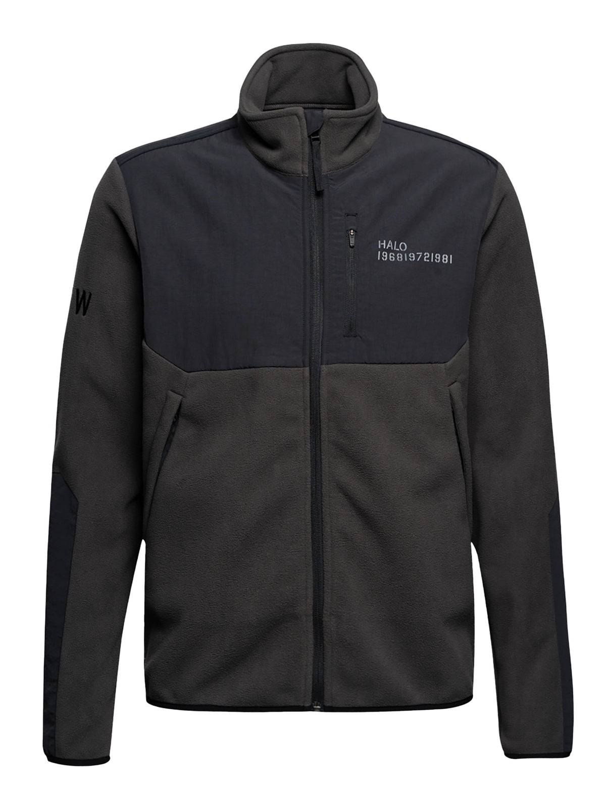 HALO BLOCKED ZIP FLEECE