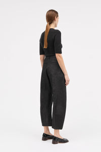 MKDT STUDIO PELLA BLACK DENIM