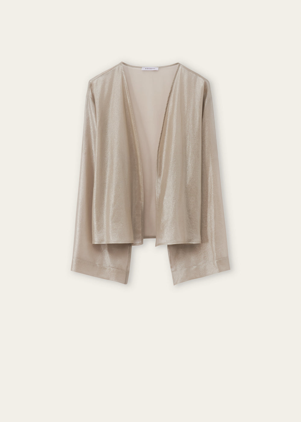 ROSSO 35 LAMINATED SHRUG