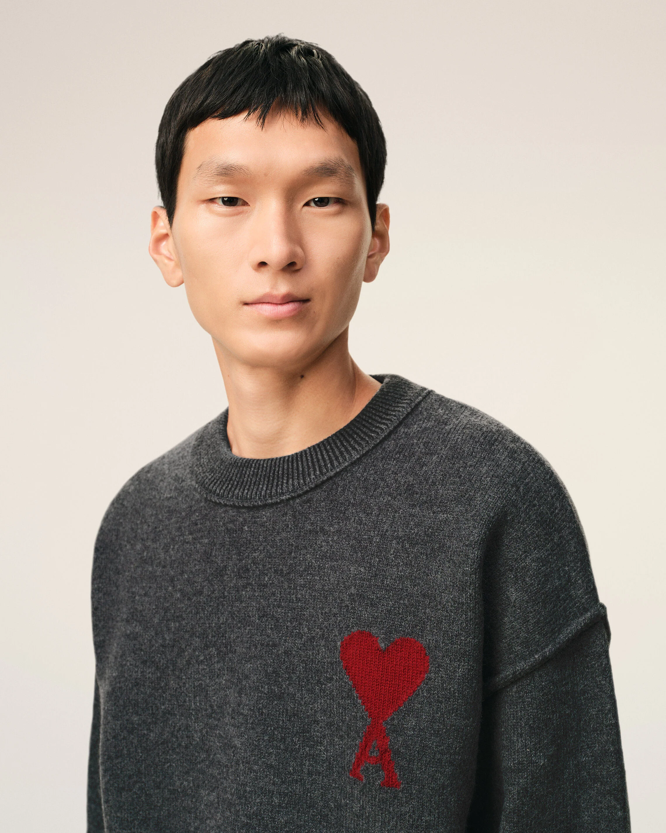 AMI PARIS AMI DE COEUR SWEATER