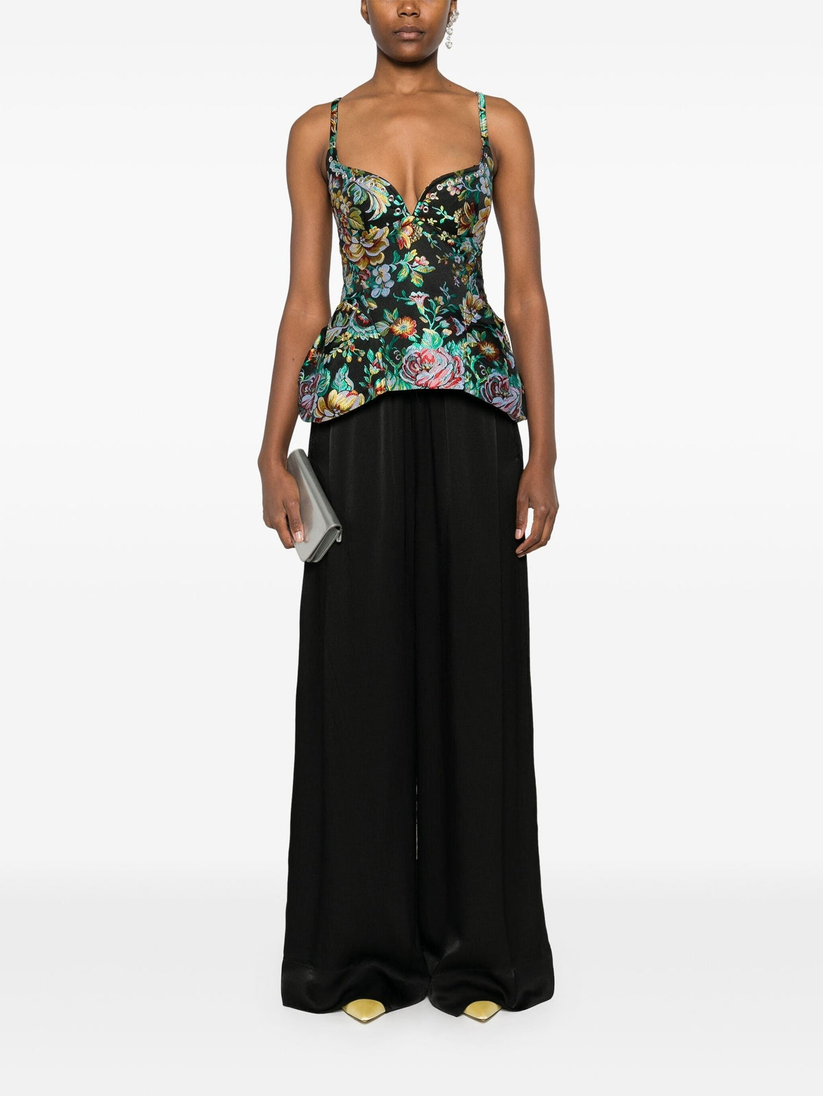 ESSENTIEL ANTWERP GONSTELLATION WIDE LEG PANTS