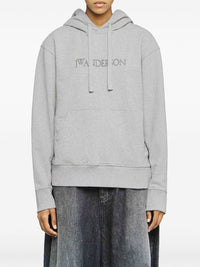 JW ANDERSON LOGO EMBROIDERY HOODIE