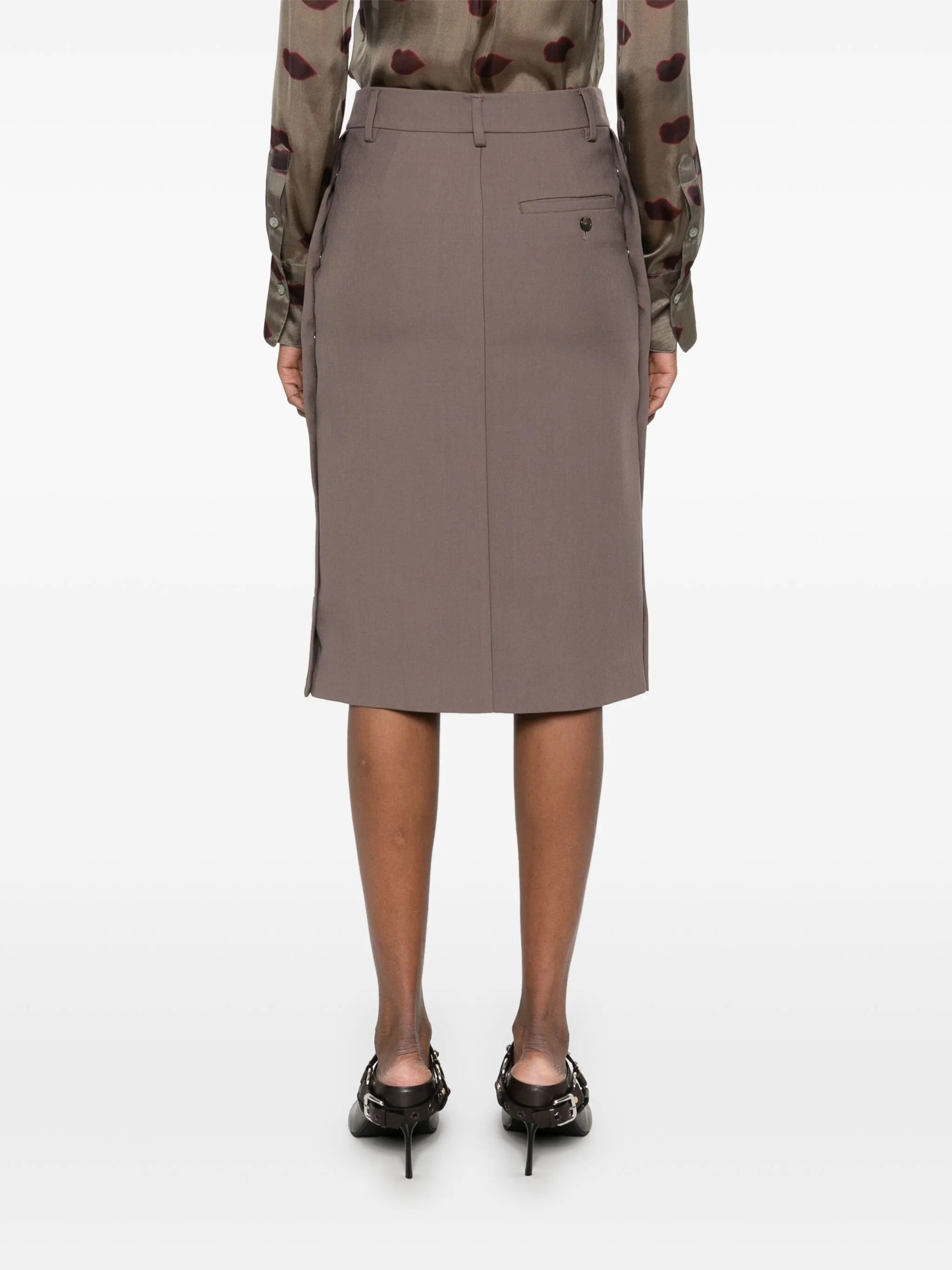 STELLA MC CARTNEY STUDDED SKIRT