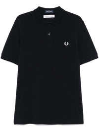 COMME DES GARÇONS SHIRT SLOGAN POLO