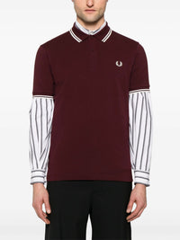COMME DES GARÇONS SHIRT SLOGAN POLO