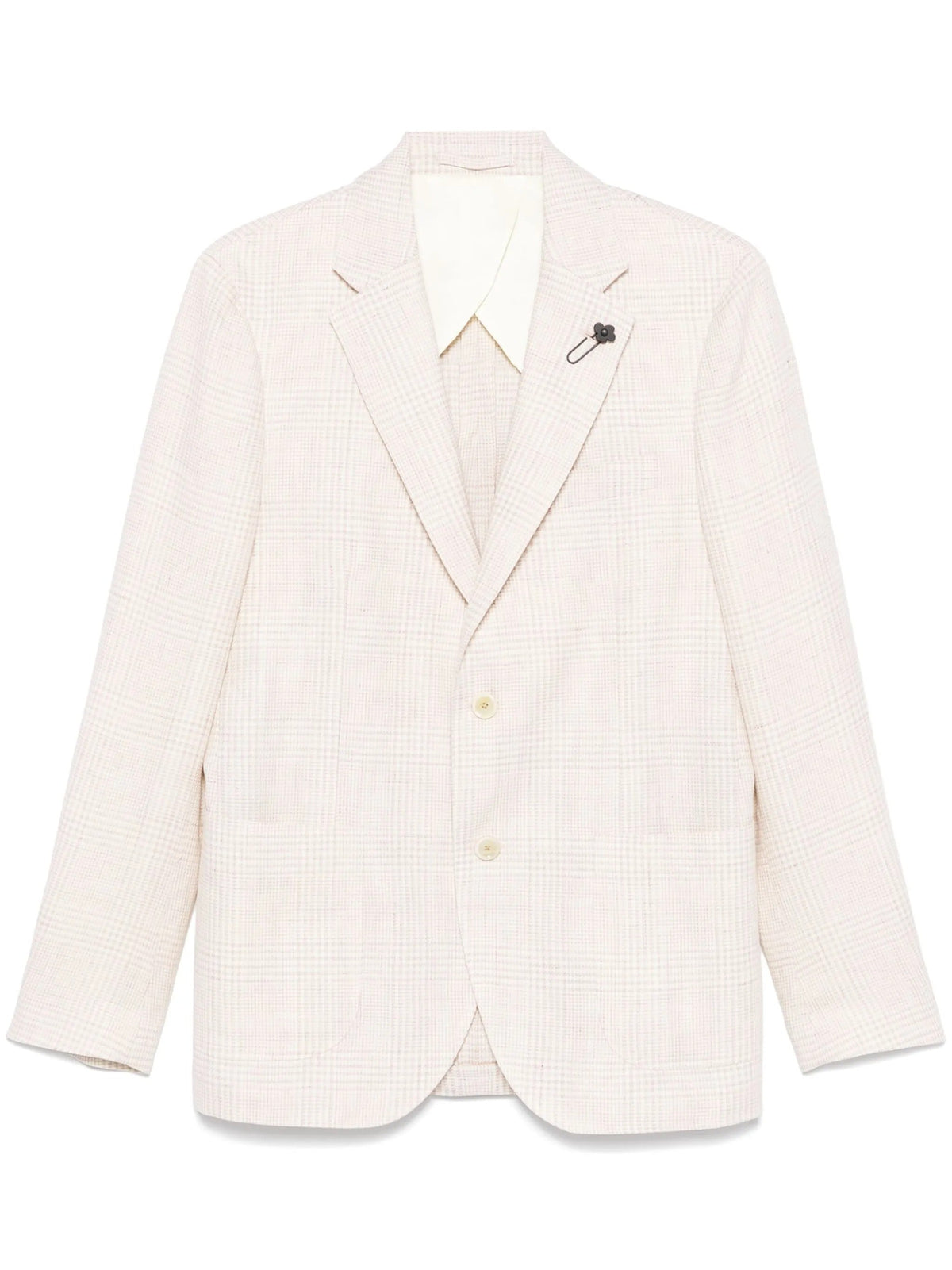 LARDINI CHECKED BLAZER