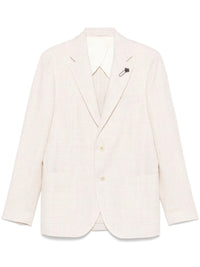LARDINI CHECKED BLAZER