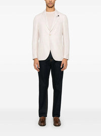 LARDINI CHECKED BLAZER
