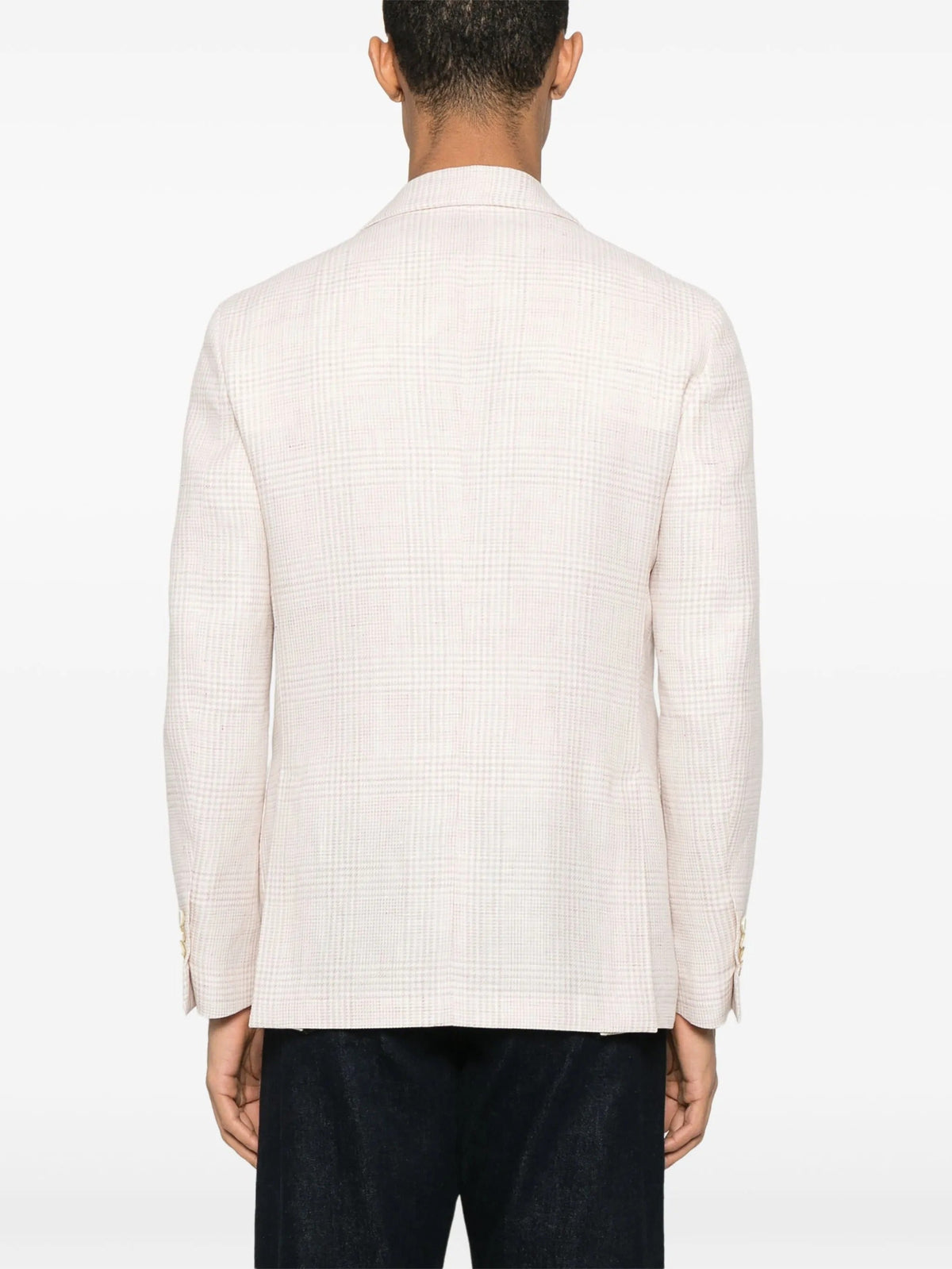 LARDINI CHECKED BLAZER