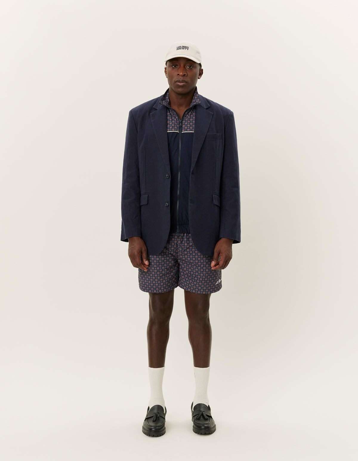 LES DEUX JAMES LINEN BLAZER