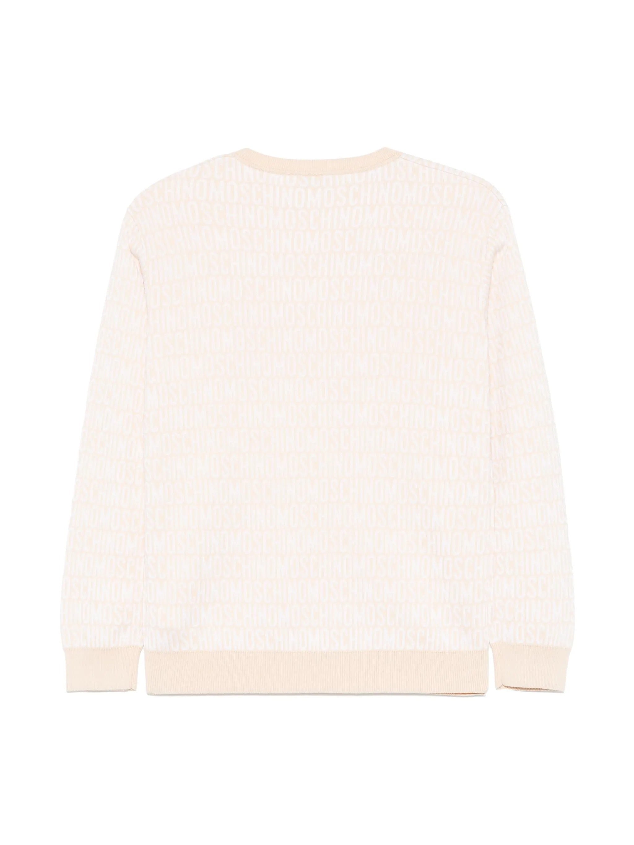 MOSCHINO MONOGRAM SWEATER