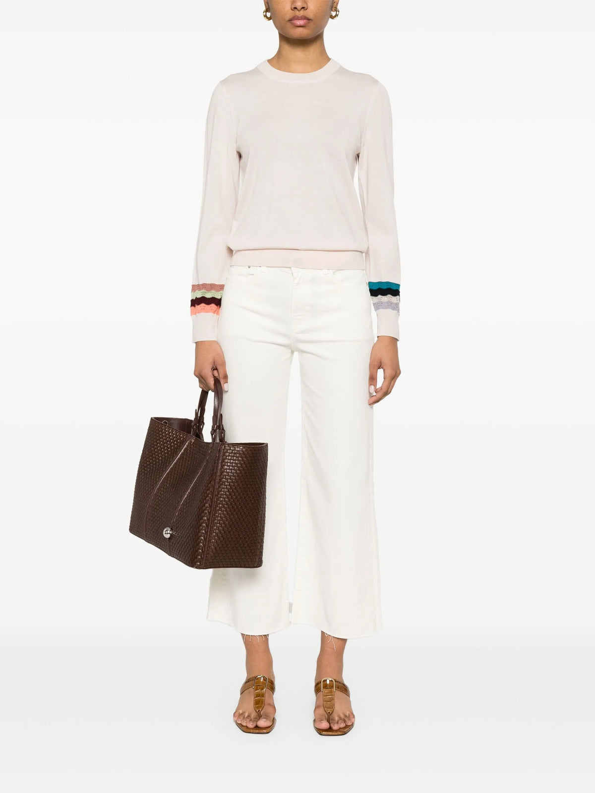 AG SAIGE WIDE LEG CROP