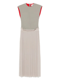 AMI PARIS PLEATED DRESS