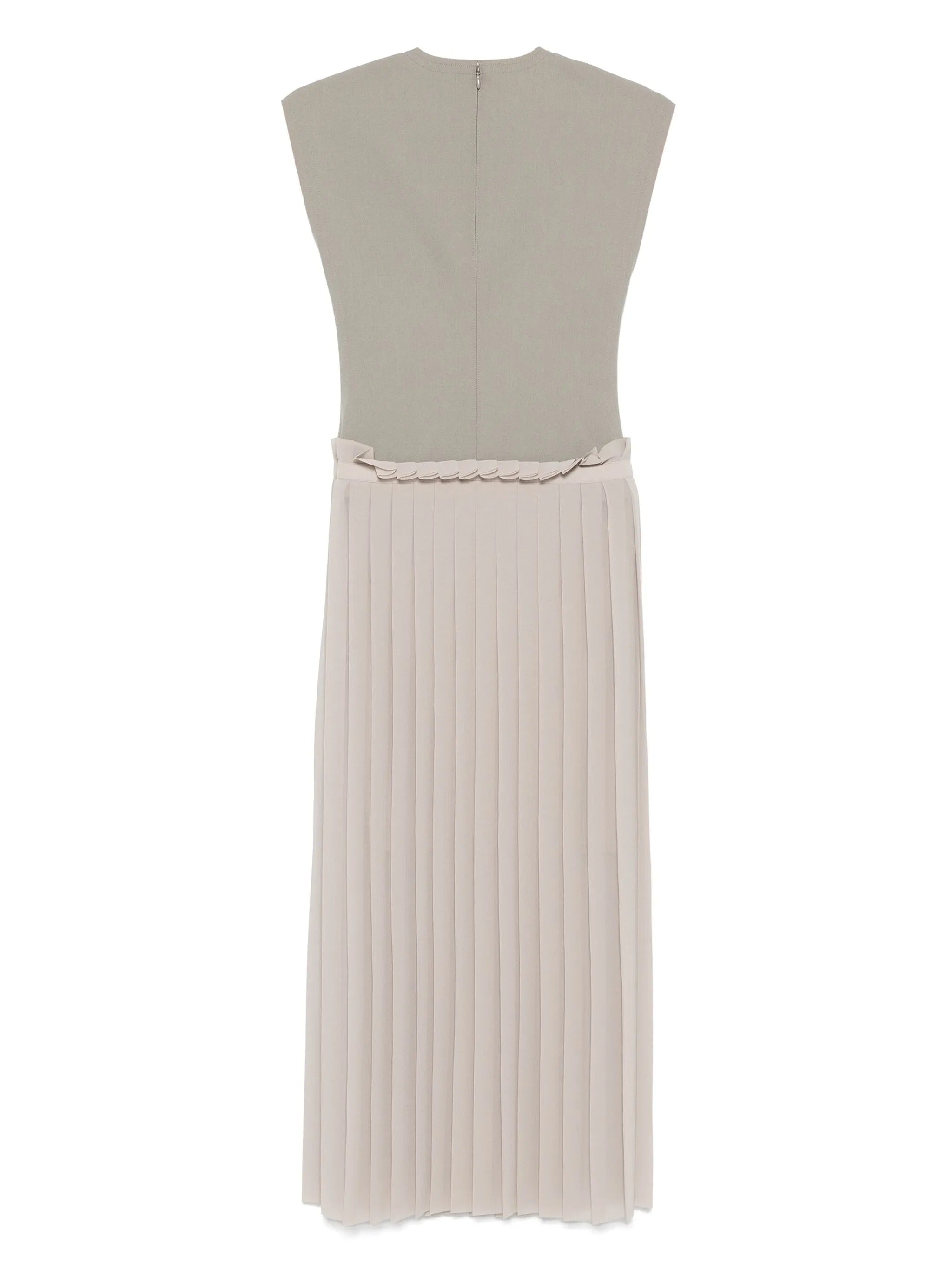 AMI PARIS PLEATED DRESS