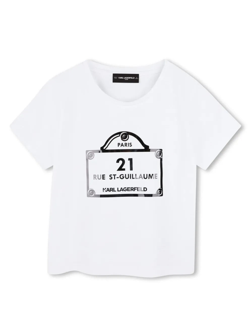KARL LAGERFELD ADDRESS T-SHIRT
