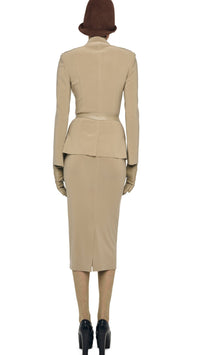 NORMA KAMALI STRAIGHT SKIRT