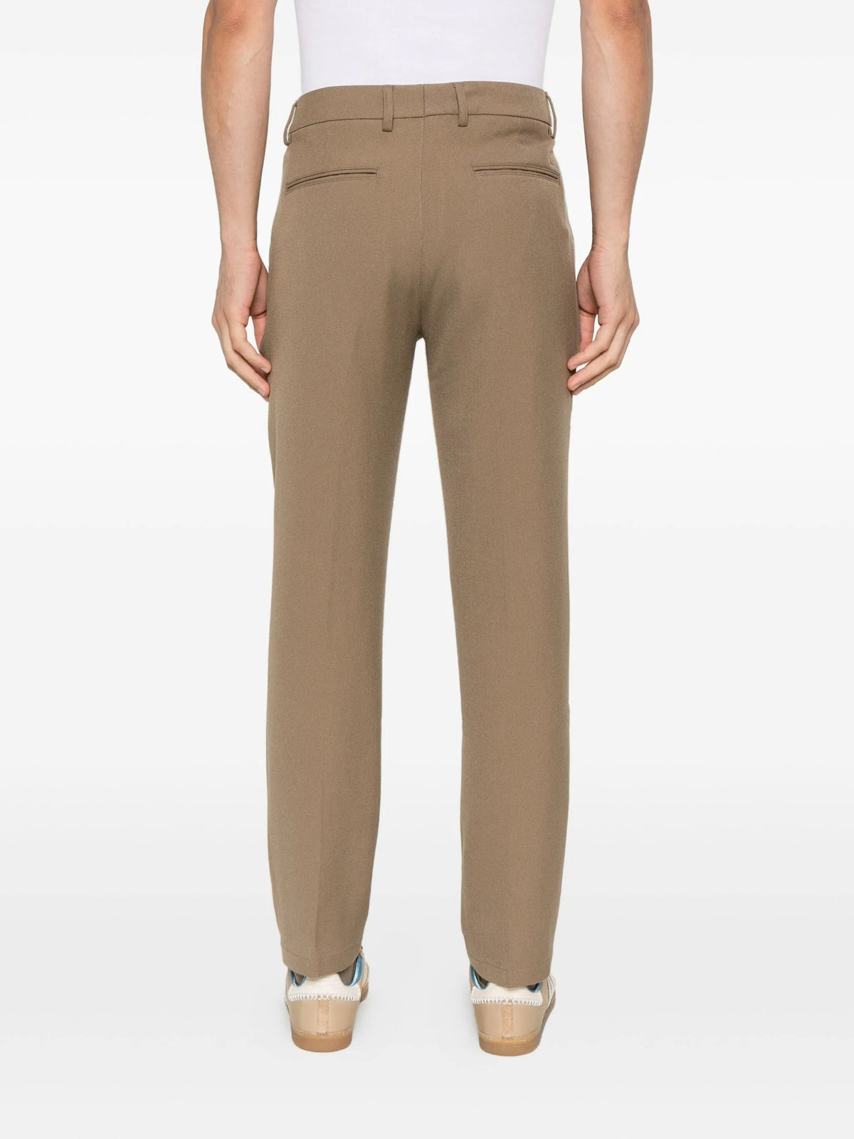 LES DEUX COMO RED SUIT PANTS