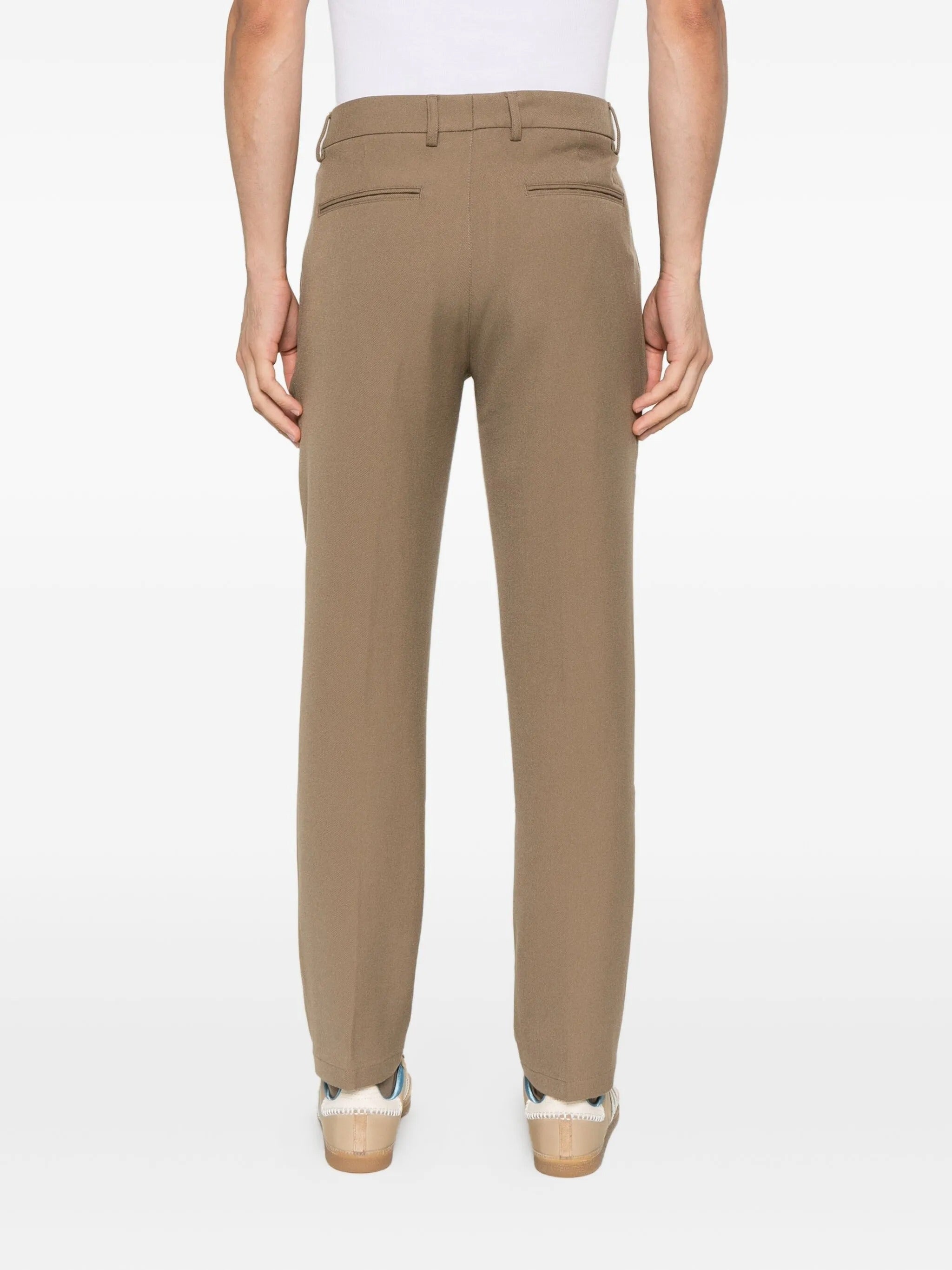 LES DEUX COMO RED SUIT PANTS
