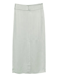 FORTE FORTE SATIN PENCIL SKIRT