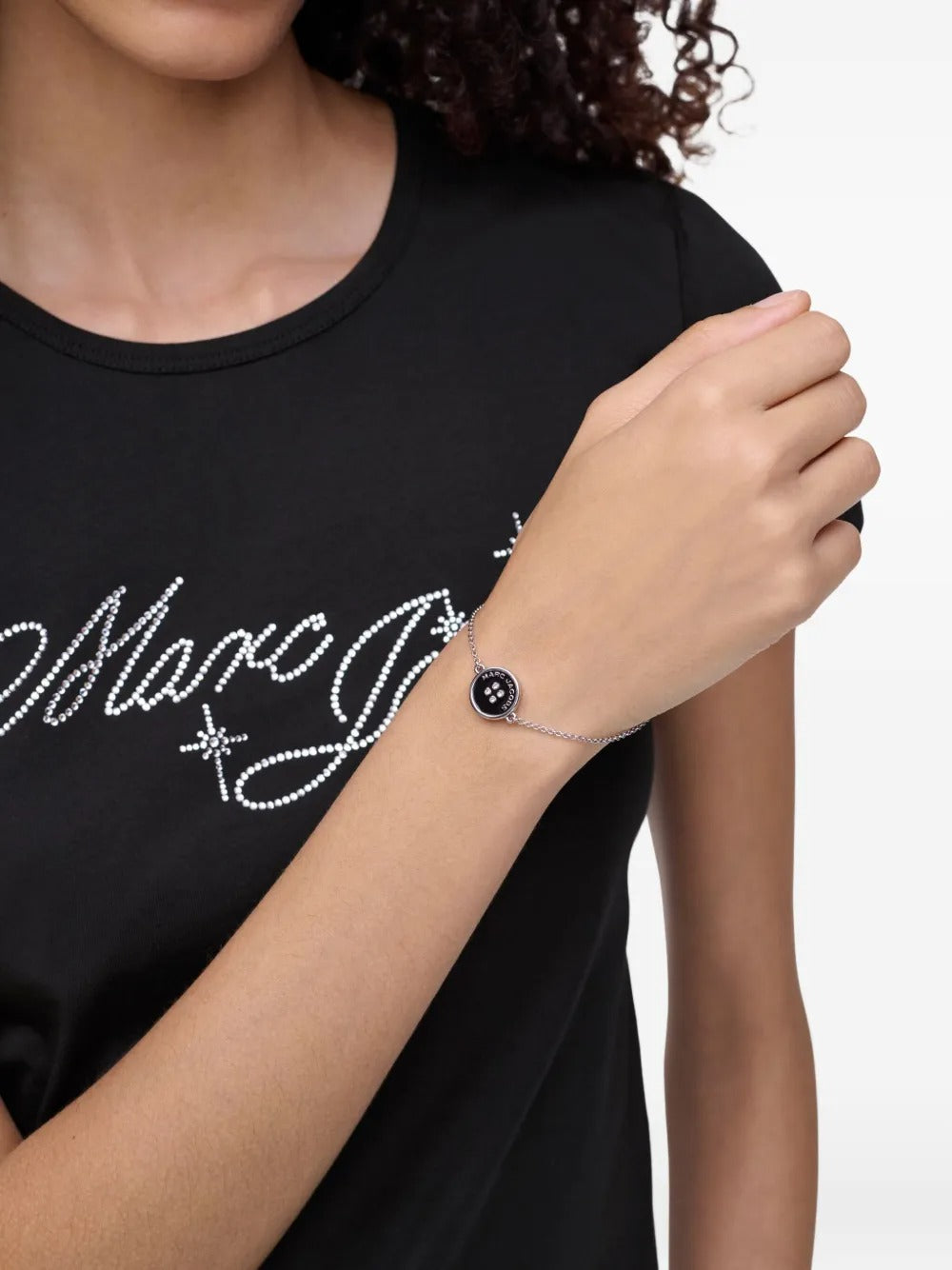 MARC JACOBS BUTTON CHAIN BRACELET