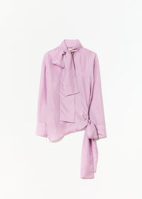 PLAN C SHIRT WITH SCARF