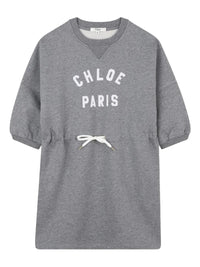 CHLOE-CHLOE LOGO DRESS