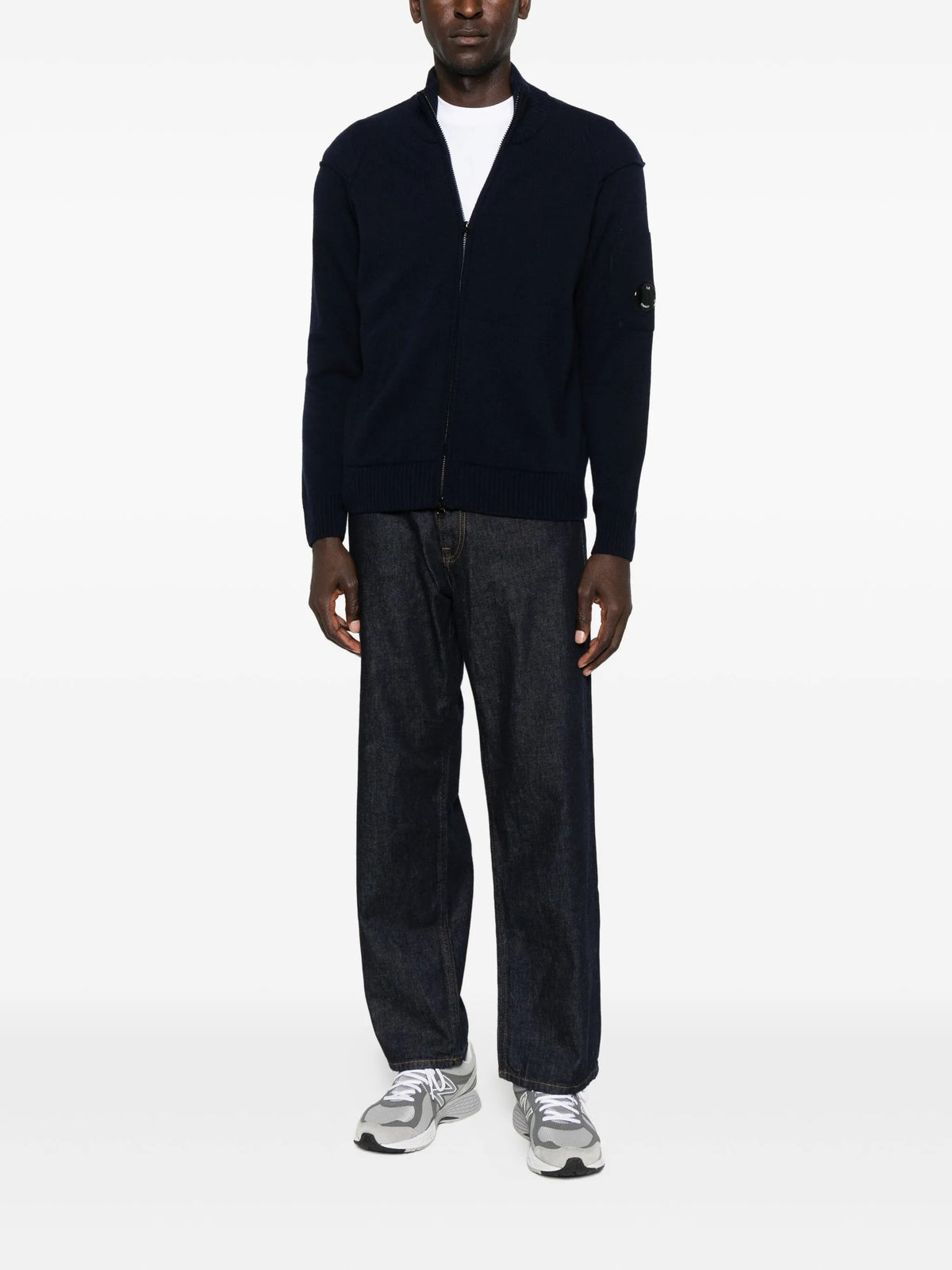 C.P. COMPANY ZIP FRONT CARDIGAN
