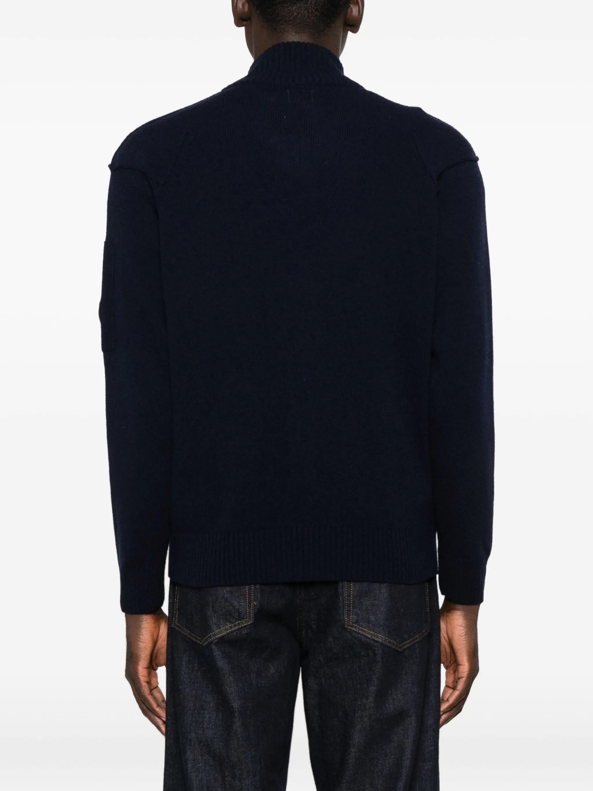 C.P. COMPANY ZIP FRONT CARDIGAN
