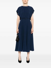 ROLAND MOURET CREPE DRESS