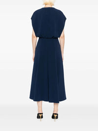 ROLAND MOURET CREPE DRESS