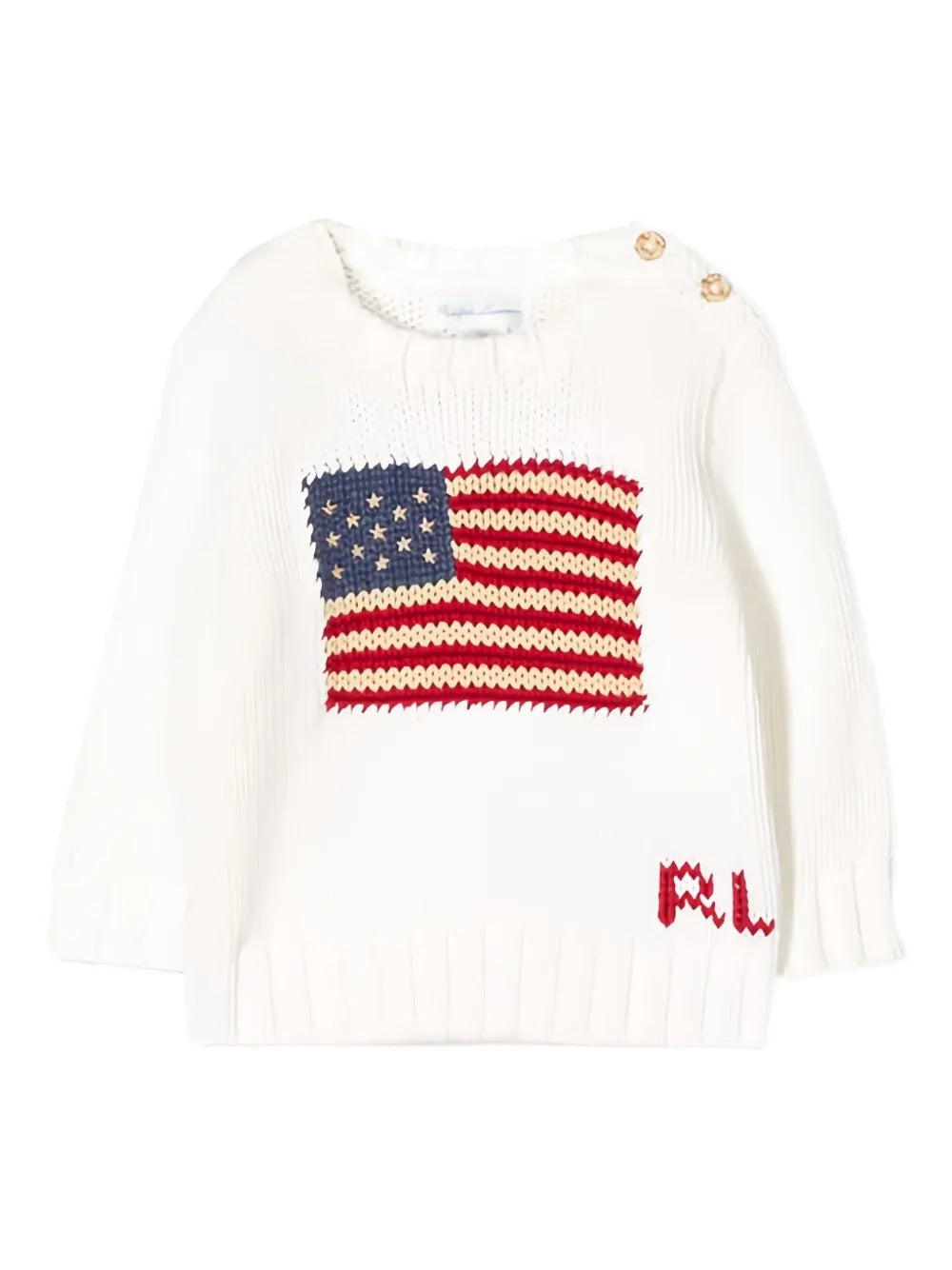 POLO RALPH LAUREN FLAG SWEATER