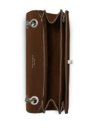 TORY BURCH KIRA TURNLOCK SUEDE