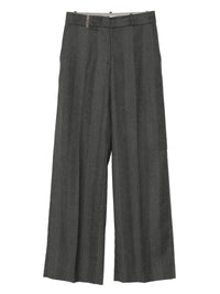 PESERICO SIGN HERRINGBONE TROUSERS