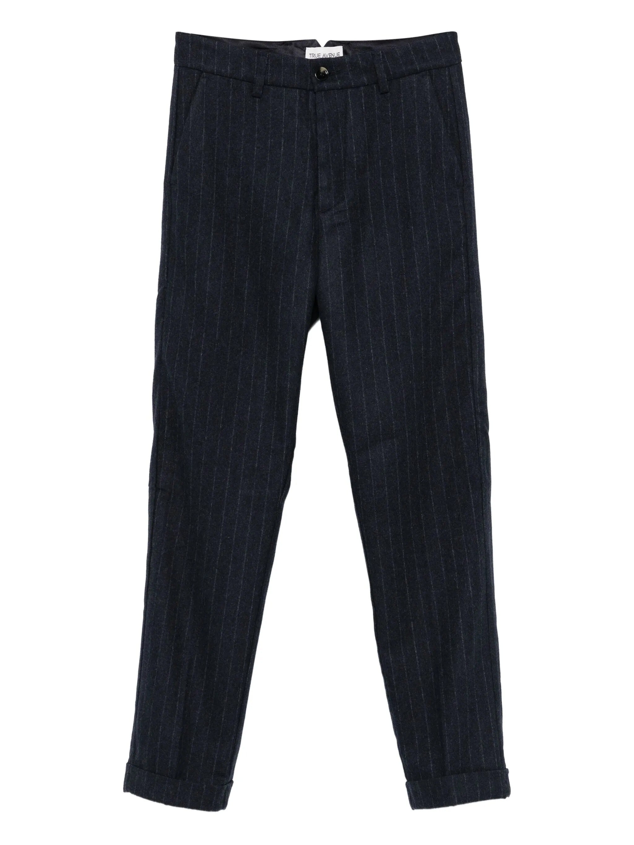 TRUE AVENUE PINSTRIPE TROUSERS