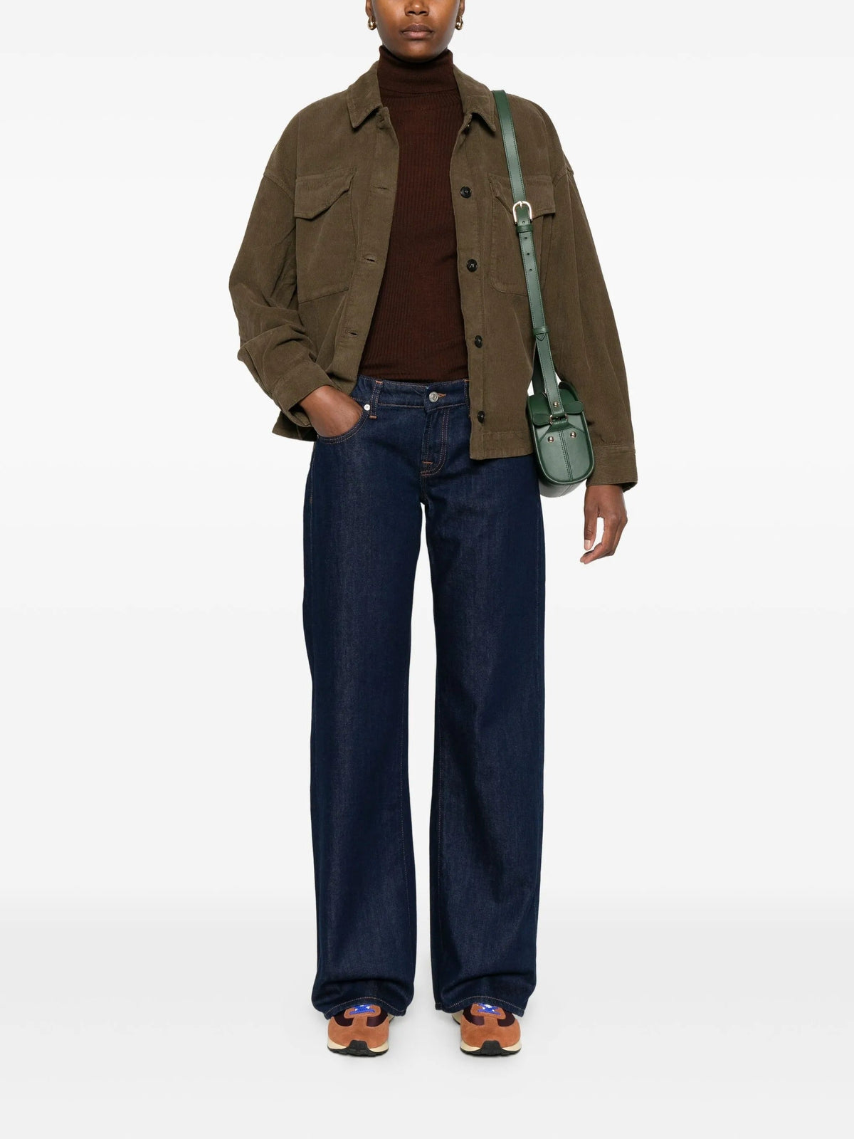 TRUE AVENUE CORDUROY SHIRT JACKET