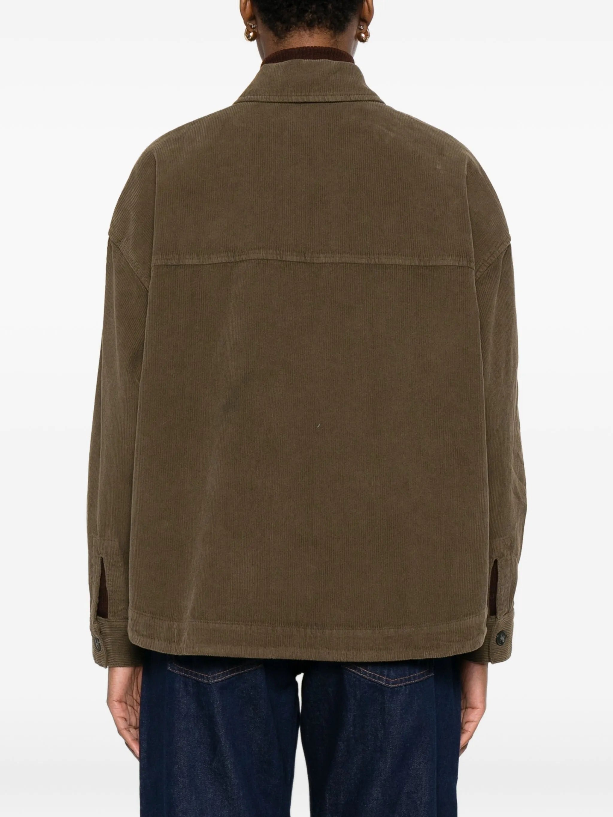 TRUE AVENUE CORDUROY SHIRT JACKET