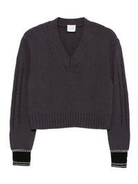 ALYSI V NECK SWEATER