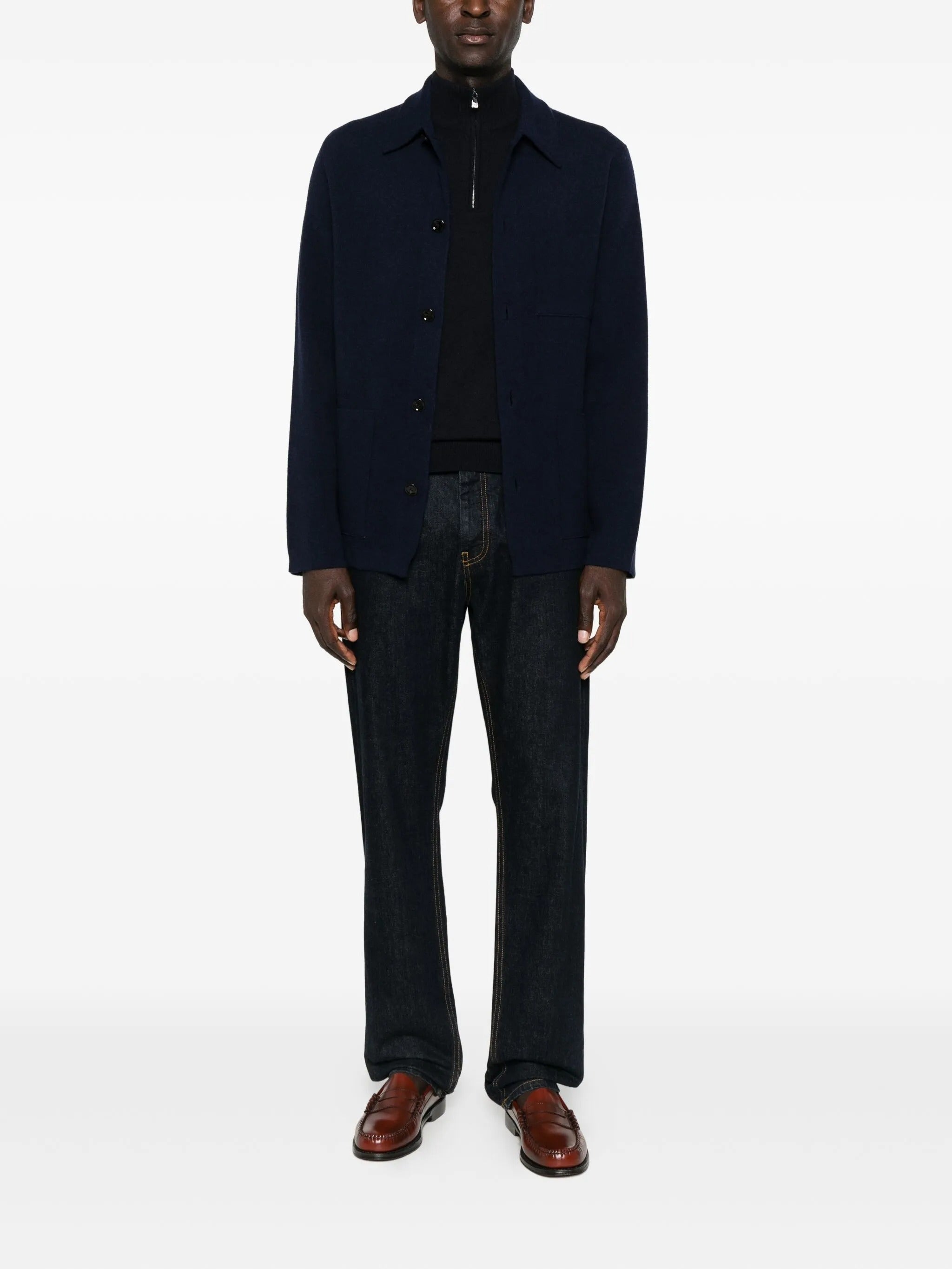 LARDINI DOUBLE KNIT JACKET