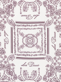LES DEUX PAISLEY SCARF
