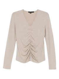 SEVENTY GATHERED LUREX TOP