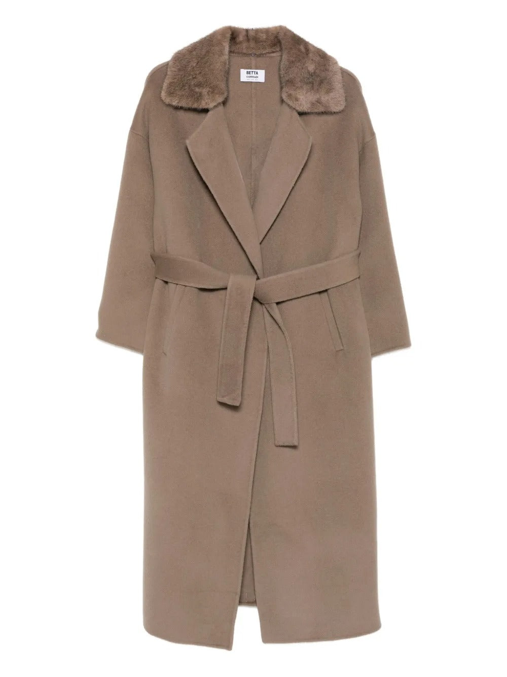 BETTA CORRADI BELTED COAT