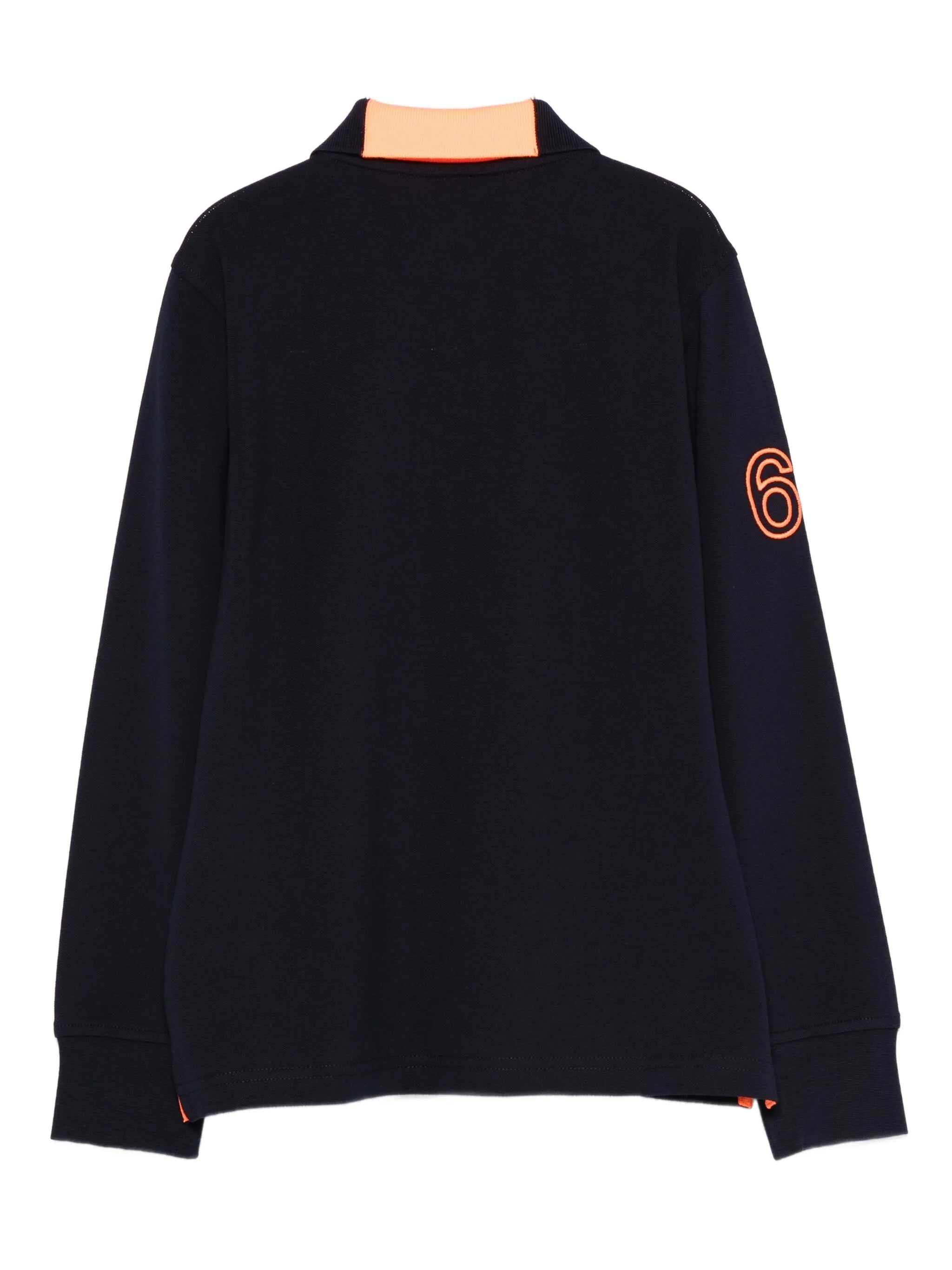 SUN 68 POLO LOGO FLUO