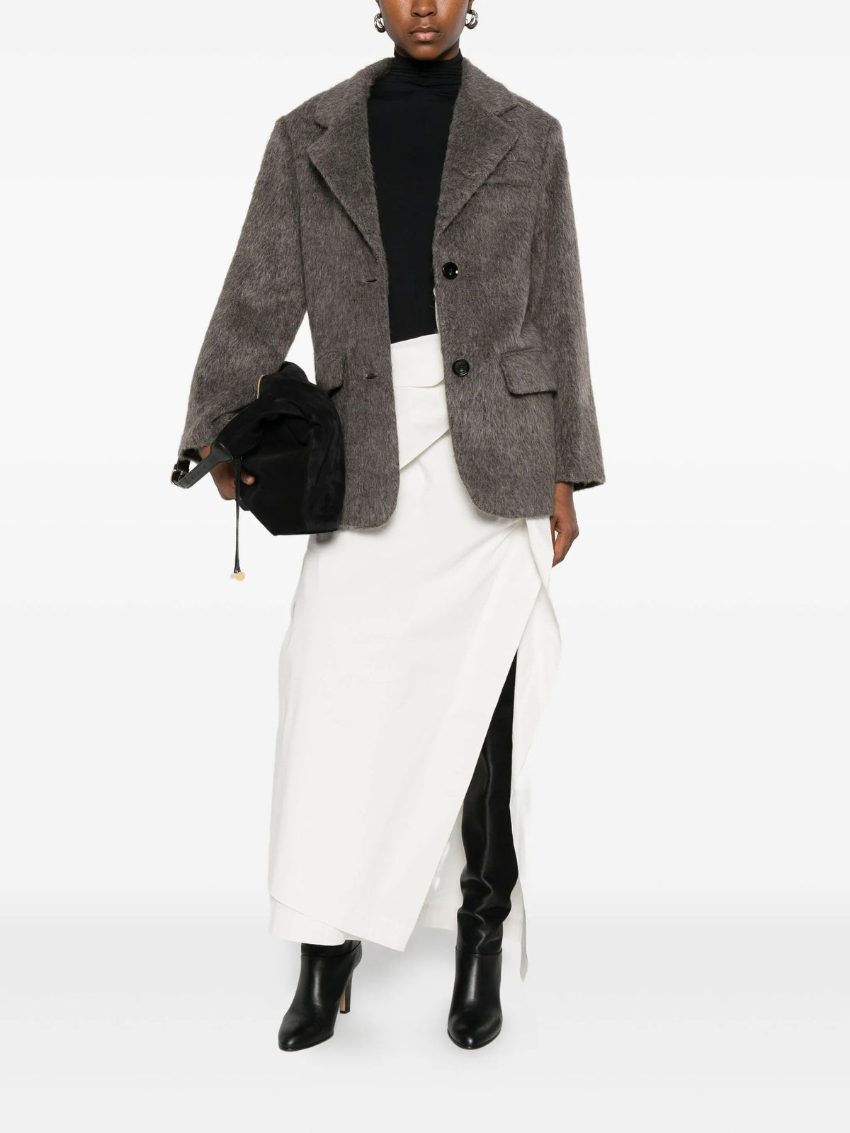 ULI SCHNEIDER BRUSHED OVERBLAZER