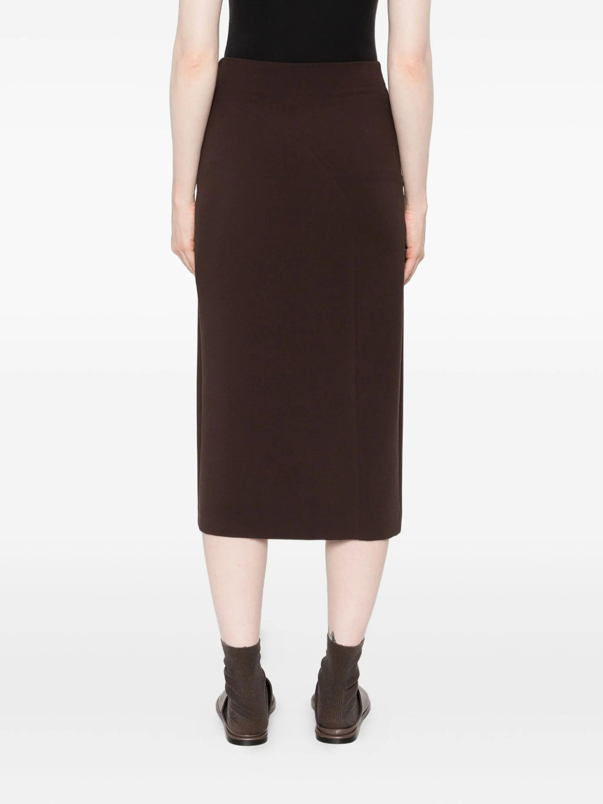 OTTODAME SLIT MIDI SKIRT