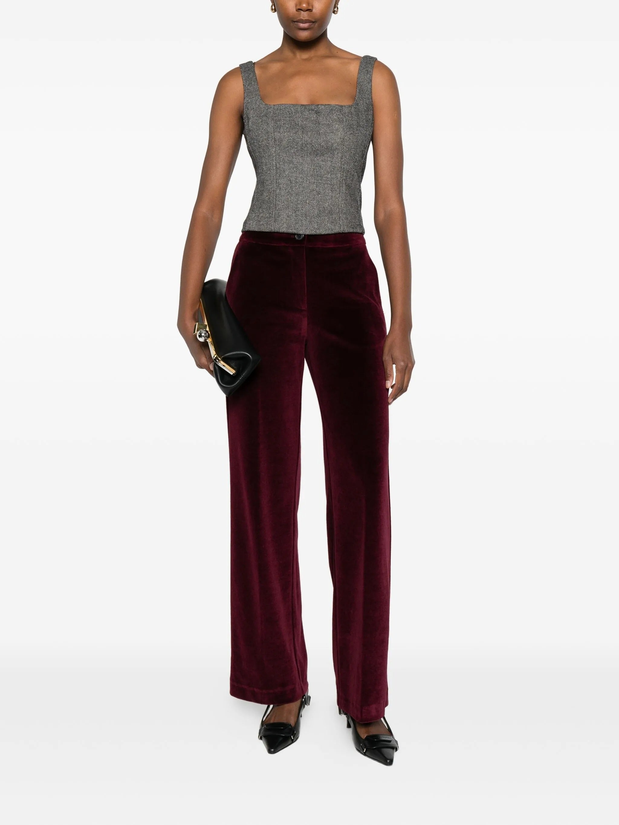 OTTODAME HERRINGBONE TOP