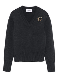 ALPHA STUDIO V NECK SWEATER